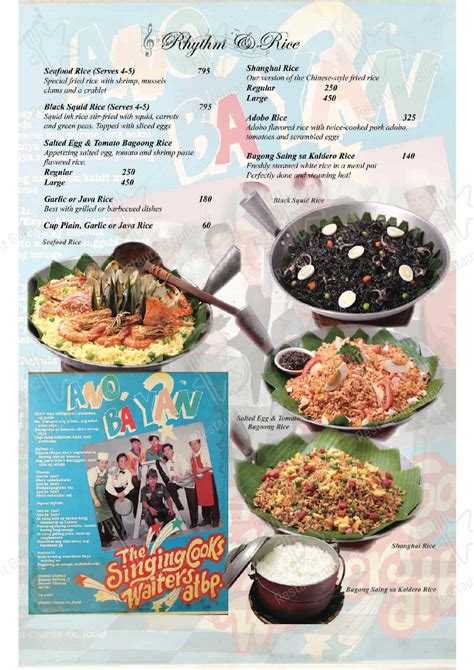 restaurants in roxas blvd|The Singing Cooks & Waiters, Pasay .